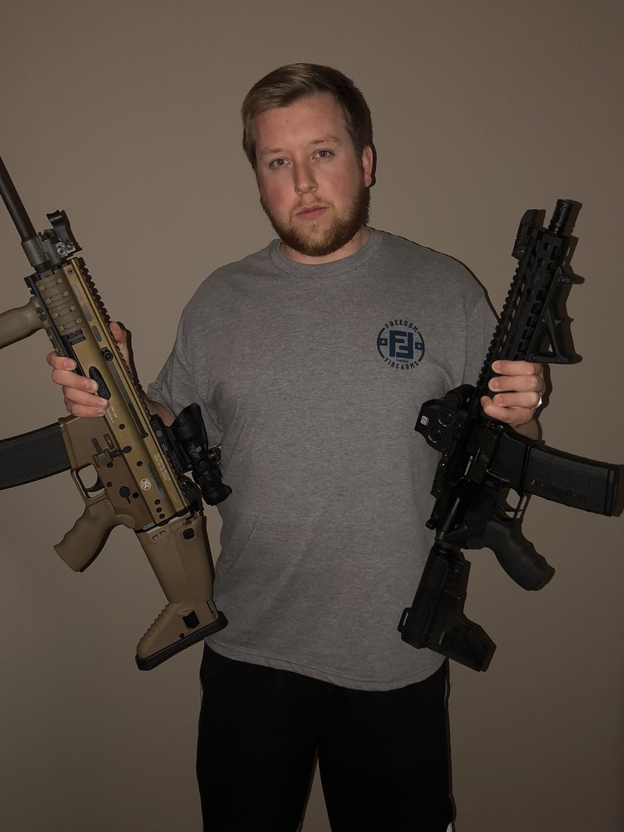Branson Vanlandingham, founder of Freedom under Firearms